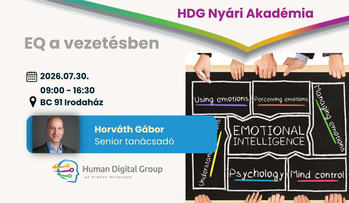 HDG Nyári Akadémia – EQ a vezetésben